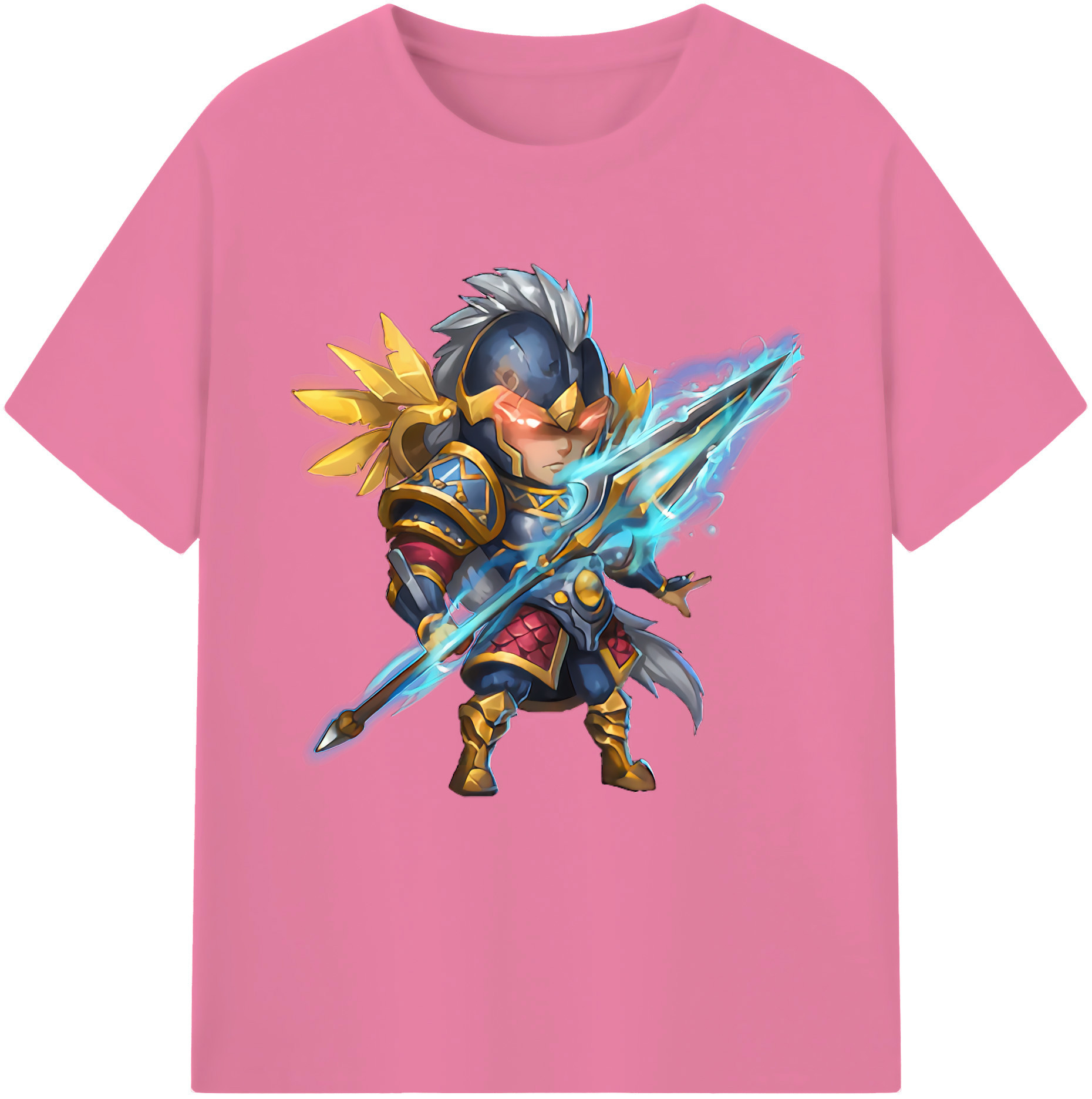 リーグ・オブ・レジェンド League of Legends LOL 綿100％半袖Tシャツ（フロントプリント）